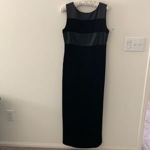 Black velvet dress 4
